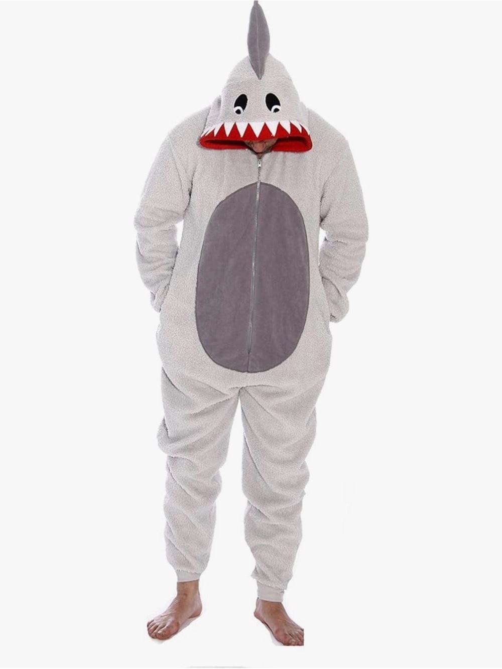 Gray Shark Onesie
